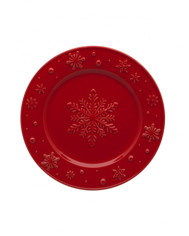 BORDAL P SNOWFLAKES PRATO FRUTA 22 VERMELHO
