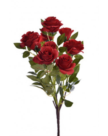 FLORA BOUQUE ROSAS VERMELHAS X9 46CM