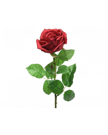 FLORA ASTE ROSA SILK VERMELHA 68CM