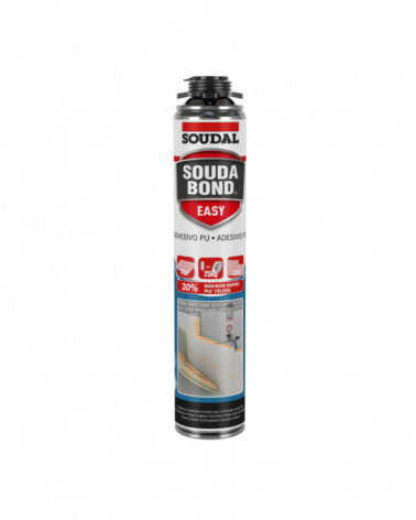 SOUDAL ESPUMA NAO-EXPANSIVA P/COLAGEM SOUDABOND EASY 750 ML