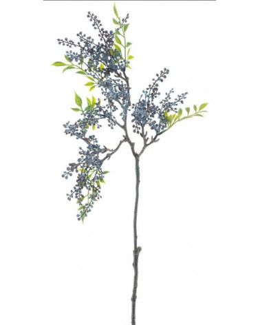 FLORA HASTE POKEBERRY AZUL 66CM