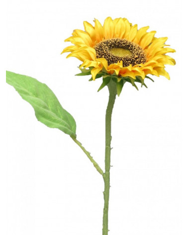 FLORA GIRASSOL TUSCANY AMARELO 42CM