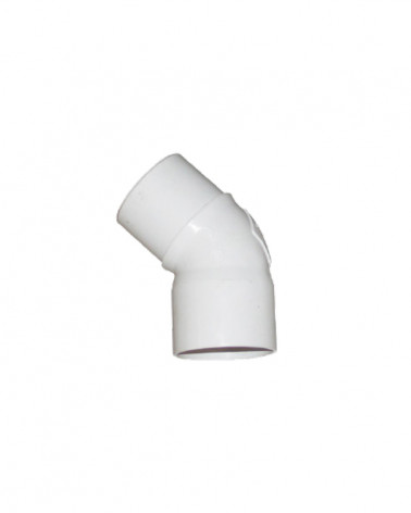 CALEIRA 1/2 CANA CURVA 90MM 45º BR *