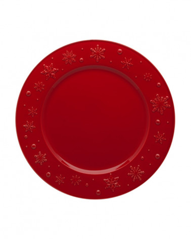BORDAL P PRATO MARCADOR SNOWFLAKES L 775 VERMELHO