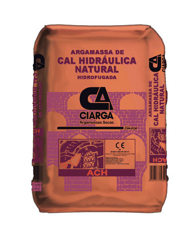ARGAMASSA CAL HIDRAULICA HIDROFUGADO (ACH) 25KG