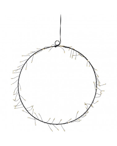 EGLO NATAL COROA 80 LUZES LED 30CM 691-23