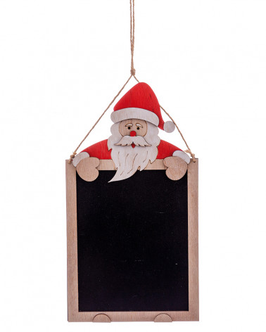 UNI NATAL PENDENTE QUADRO ARDOSIA 11X20CM