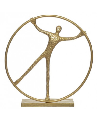 CASA ALUMINIO ESCULTURA HOMEM C/ ARCO 88873