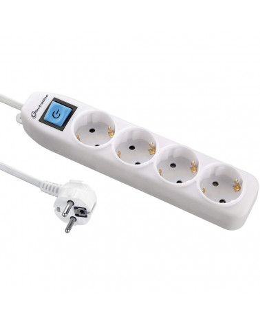 BLOCO TOMADAS 4UN 1,5MT C/INT.