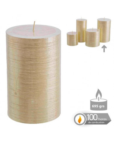 UNI NATAL VELA CILIN. DOUR. NATAL 8,70X14 CM