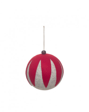 CASA NATAL BOLA DECORADA 13CM 81905