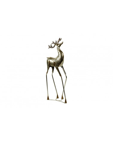 FLORA RENA METAL JERVIS DOURADA 13X28X81CM