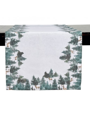 CASA CAMINHO DE MESA ALCE 45X150CM 91141