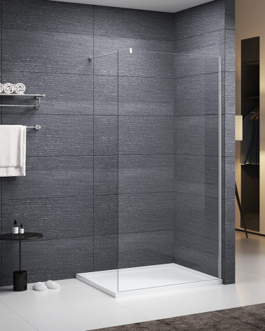 PAINEL FIXO DUCHE 130X200CM CROMADO