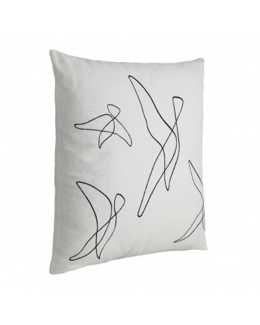 EGLO ALMOFADA BRANCO/PRETO 45CM CHEVERY 420004