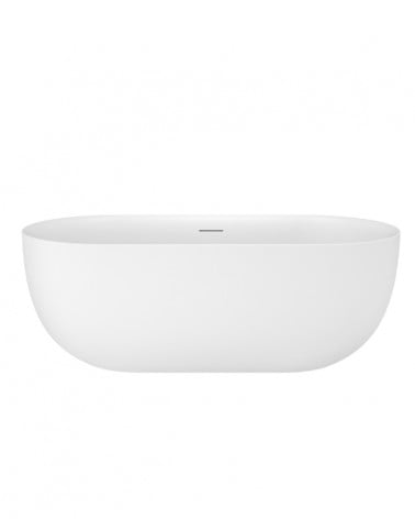 BANHEIRA POUSAR BRANCO MATE KAZA GARDÊNIA 170X80 CM