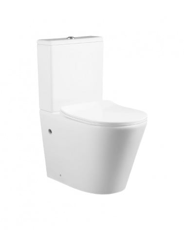 PACK SANITA AO CHÃO KAZA TERRA BRANCO MATE 39 CM