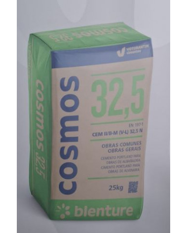 CIMENTO CEM II/B-L 32,5N 25KG COSMOS