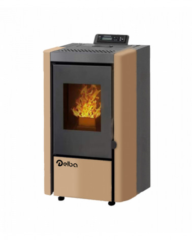 SALAMANDRA A PELLETS 6 KW DELBA CAPRI