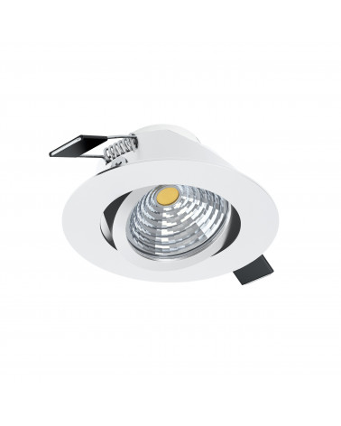 EGLO FOCO ENC. LED Ø88 4000K 450LM 6W BRANCO SALICETO