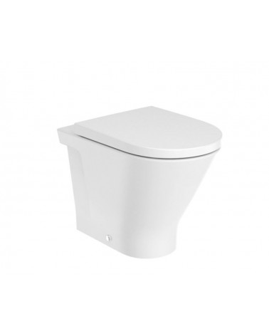 SANITA AO CHÃO ROCA GAP ROUND BRANCO 35.5 CM