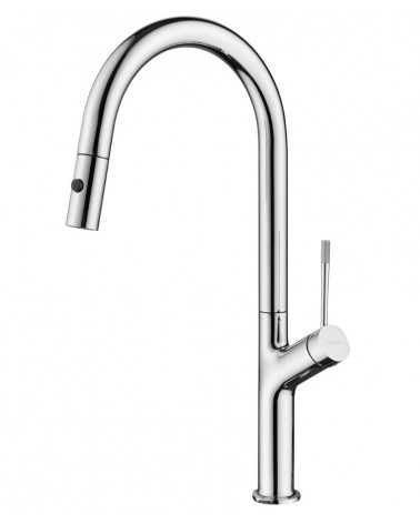 TORNEIRA COZINHA COM CHUVEIRO BRUMA  CROMADO