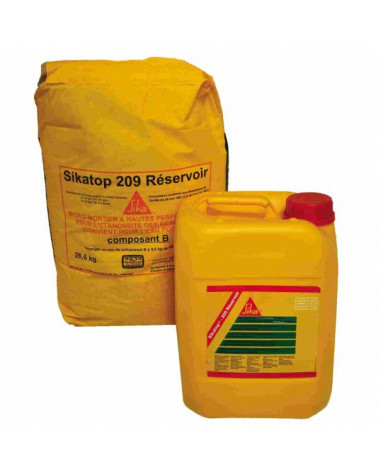 SIKATOP-209 RESERVOIR (A+B) CINZA 36,1 KG