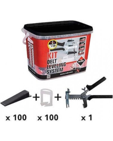 RUBI KIT DELTA LEVEL SYSTEM 1MM (3-12MM)
