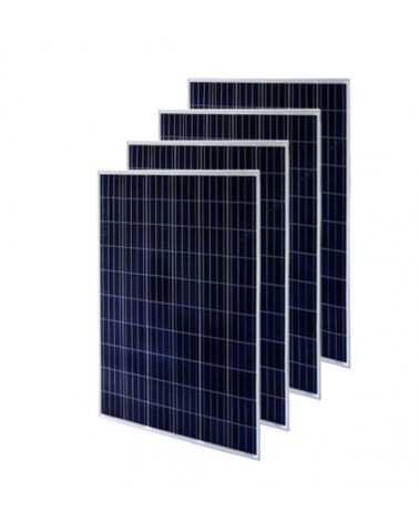 KIT FOTOVOLTAICO 1820W 4 PAINEIS TELHADO INCLINADO
