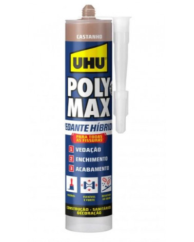 UHU POLY MAX VEDANTE HIBRIDO CASTANHO 280ML