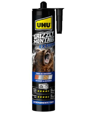 UHU GRIZZLY MONTAGE EXTREME 435G