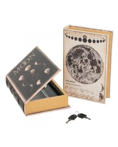 UNI LIVRO DECOR. PU-MDF-METAL 16X5X24CM