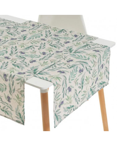UNI CAMINHO MESA OLIVE 160X60CM