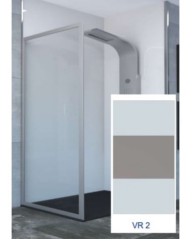 LATERAL FIXO DUCHE 67X195CM INOX