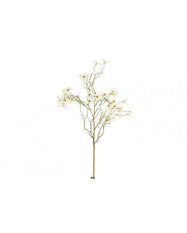 FLORA ASTE MAGNOLIA STELLATA BRANCA 104CM