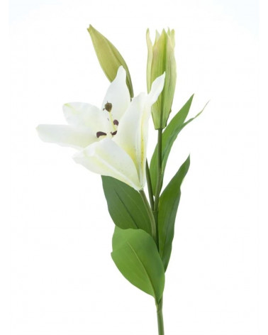 FLORA HASTE LIRIO TIGER PEROLA 81CM