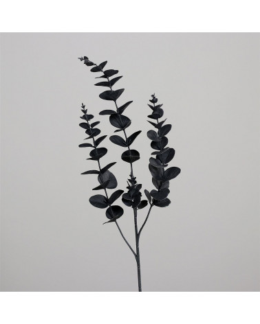 FLORA HASTE EUCALIPTO PRETO 76CM