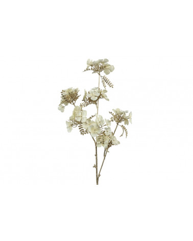 FLORA HASTE DOURADA HYDRANGEA CREME X7 84CM