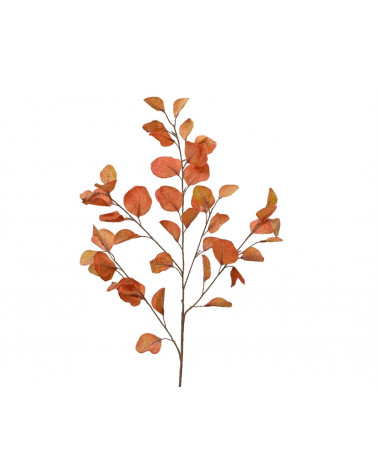 FLORA HASTE FOLHAGEM LARANJA 95CM