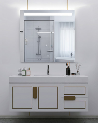 ESPELHO WC QUADRADO 80X80 CM