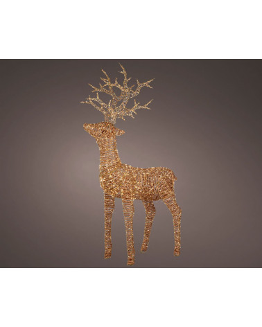 FLORA RENA CASTANHA 1320 LED 38X107X180CM