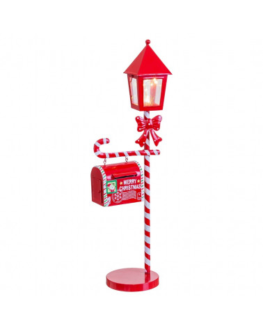 UNI CAIXA CORREIO ILUMINACAO PU C/LUZ 19,50X15X67,50CM