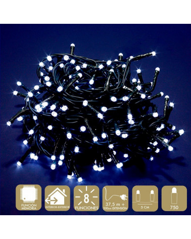 UNI 750 LUZES LED 8 FUNCOES BRANCO IP44 119955