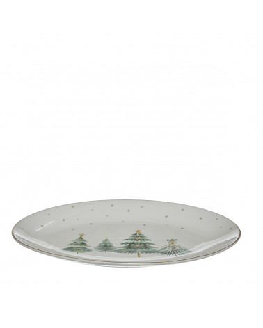 CASA NATAL TRAVESSA OVAL PORCELANA 24674