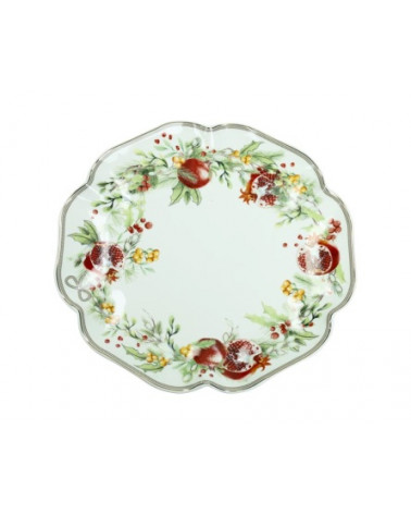 BRAN. PRATO CAROL CERAMICA 31CM 89981