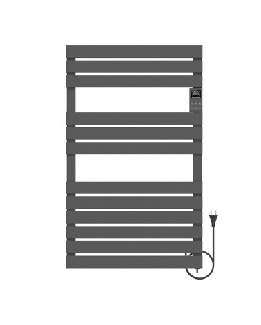 TOALHEIRO ELÉTRICO 500 W ANTRACITE 55X90 CM
