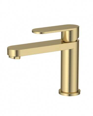 TORNEIRA LAVATÓRIO DOURADO ESCOVADO COZY BALI