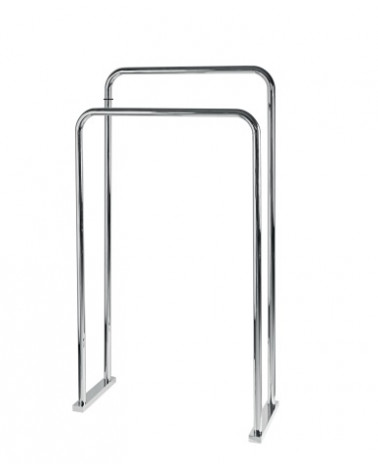 TOALHEIRO DE PÉ CROMADO