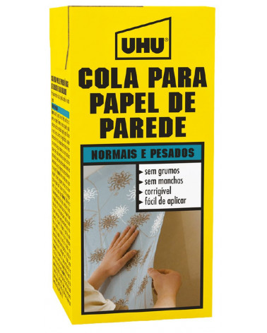 UHU COLA PAPEL (PAREDE 125G (NORMAL/PESADO)