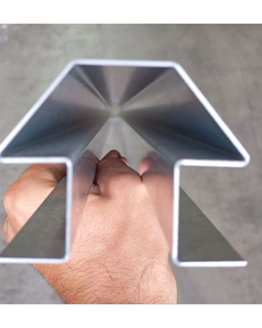 PRUMO P/CHAPA VEDACAO OBRA 2.50MT 1MM